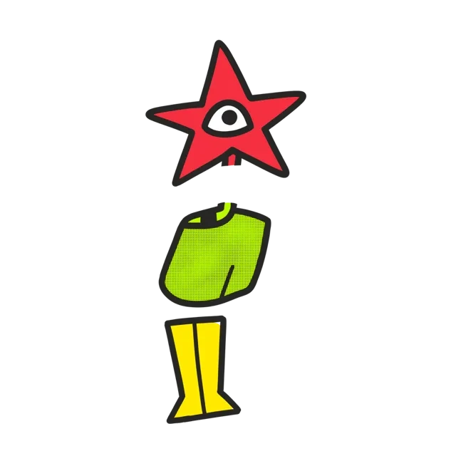 Star eye totem